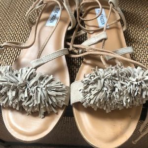 Fringe Gladiator sandals